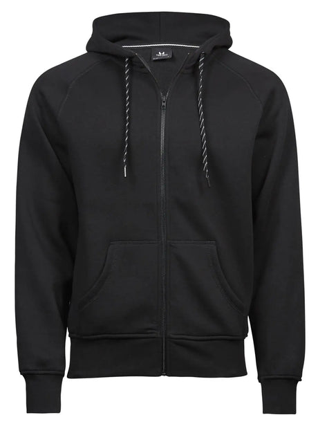 Felpa Fashion Full Zip Hood Uomo | Tee Jays - Nero
