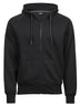 Felpa Fashion Full Zip Hood Uomo | Tee Jays - Nero
