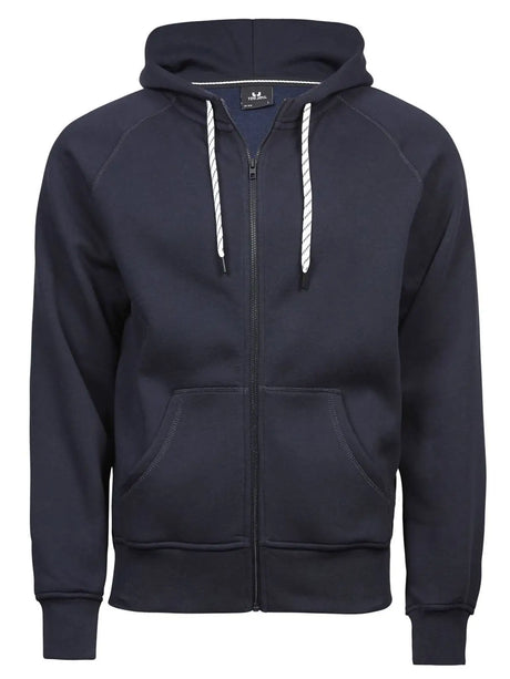Felpa Fashion Full Zip Hood Uomo | Tee Jays - Blu