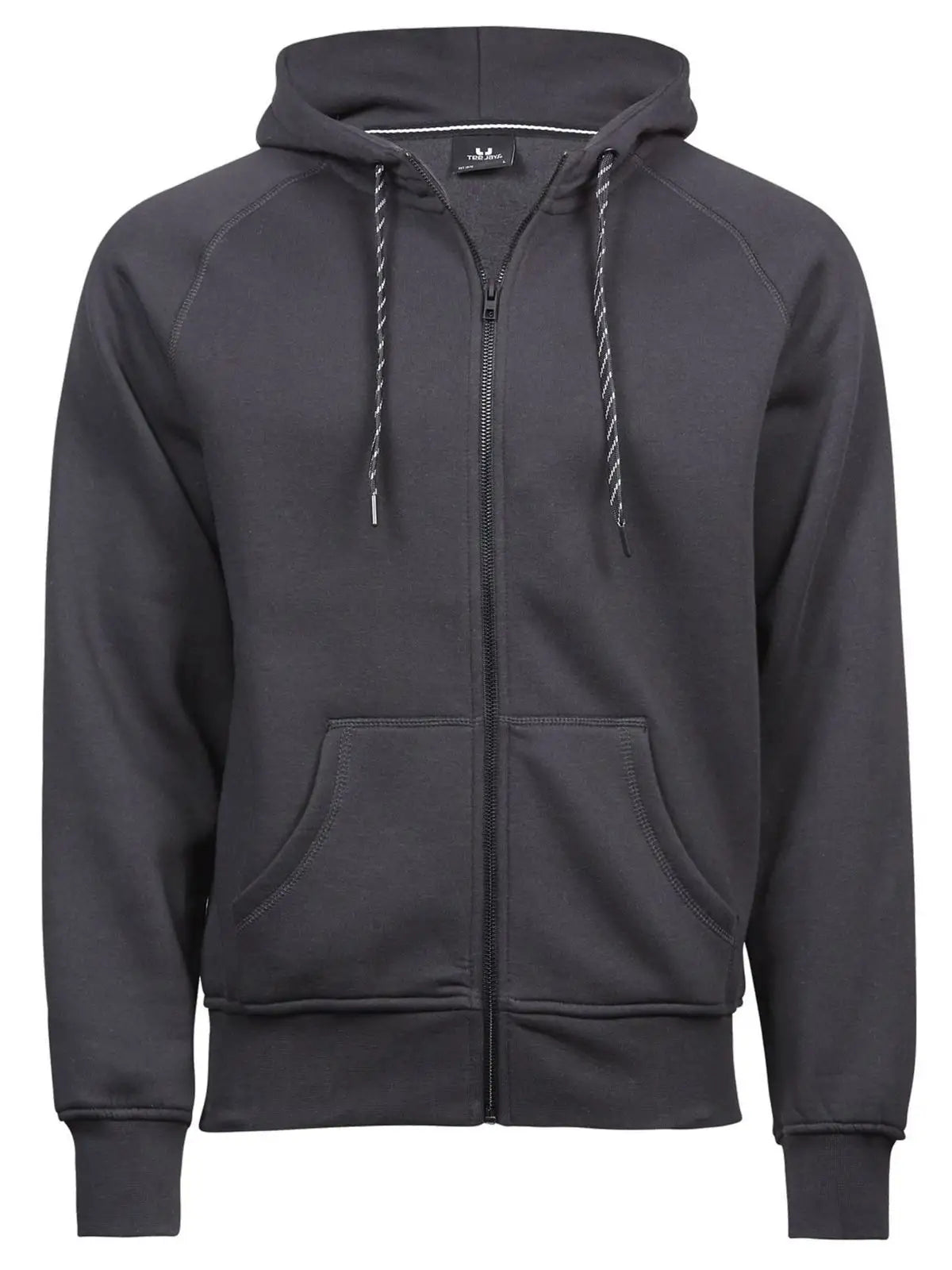 Felpa Fashion Full Zip Hood Uomo | Tee Jays - Dark Grey