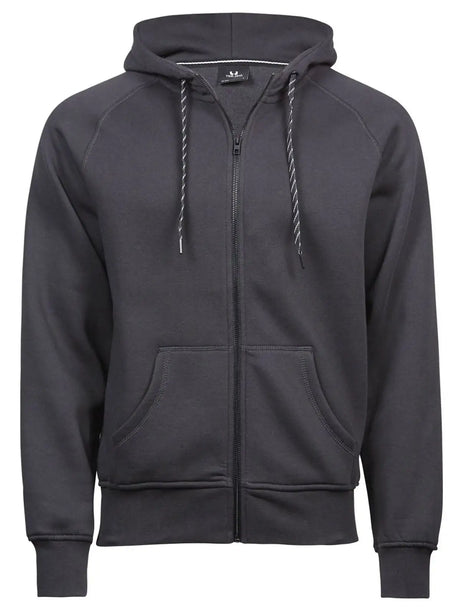 Felpa Fashion Full Zip Hood Uomo | Tee Jays - Dark Grey