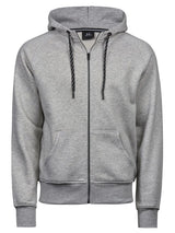 Felpa Fashion Full Zip Hood Uomo | Tee Jays - Heather Grey