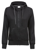 Felpa Ladies Fashion Full Zip Hood Donna | Tee Jays - Nero