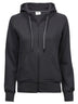 Felpa Ladies Fashion Full Zip Hood Donna | Tee Jays - Dark Grey