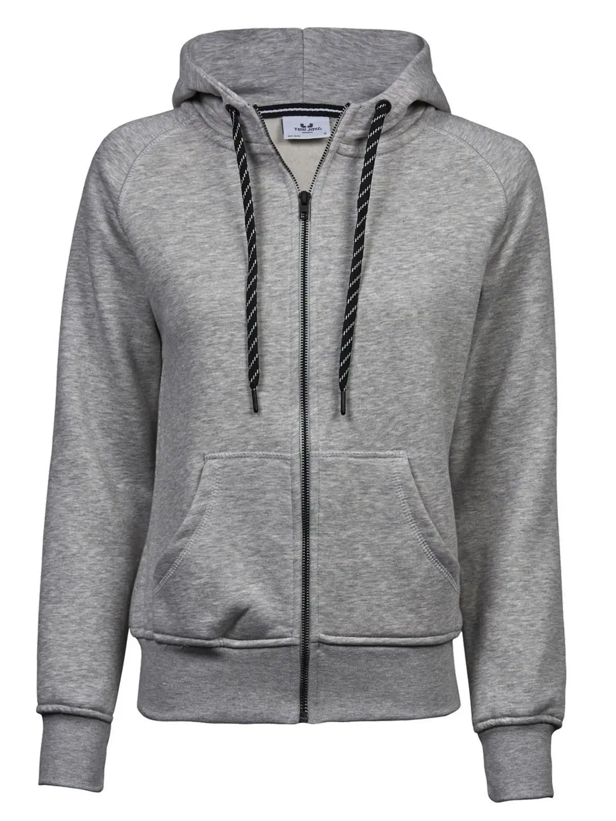 Felpa Ladies Fashion Full Zip Hood Donna | Tee Jays - Heather Grey