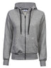 Felpa Ladies Fashion Full Zip Hood Donna | Tee Jays - Heather Grey