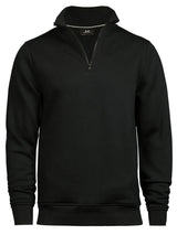 Felpa Halfzip Sweatshirt Uomo | Tee Jays - Nero