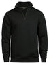 Felpa Halfzip Sweatshirt Uomo | Tee Jays - Nero