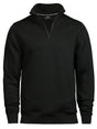 Felpa Halfzip Sweatshirt Uomo | Tee Jays - Nero