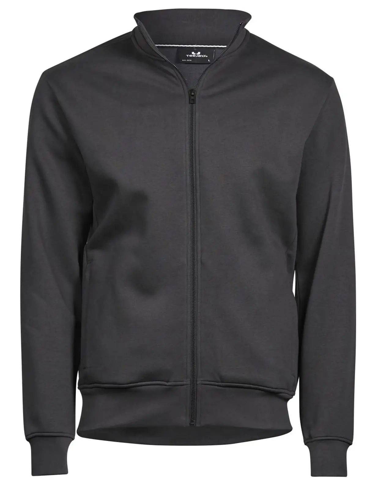 Felpa Full Zip Cardigan Uomo | Tee Jays - Grigio