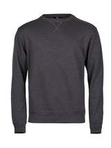 Felpa Ribbed Interlock Crew Neck Uomo | Tee Jays - Grigio