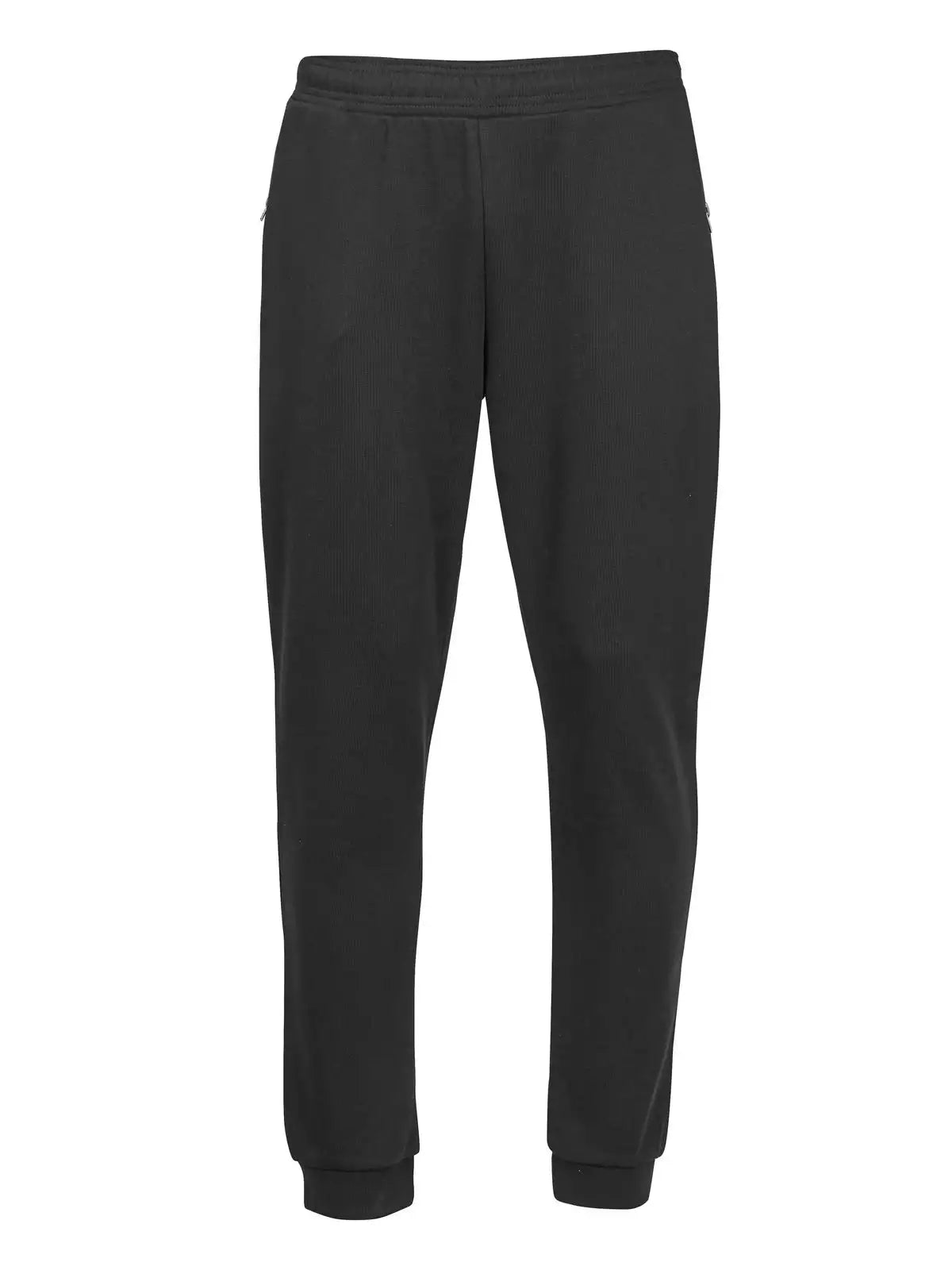 Pantaloni Ribbed Interlock Uomo - Nero - Tee Jays