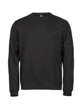 Felpa Athletic Crew Neck Sweat Uomo | Tee Jays - Nero