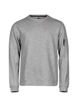Felpa Athletic Crew Neck Sweat Uomo | Tee Jays - Grigio