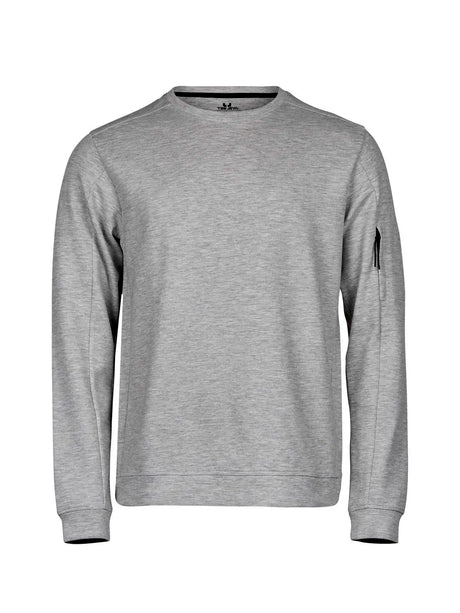 Felpa Athletic Crew Neck Sweat Uomo | Tee Jays - Grigio