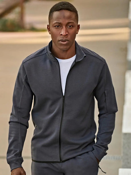 Felpa Athletic Full Zip Cardigan Uomo | Tee Jays
