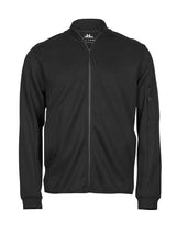 Felpa Athletic Full Zip Cardigan Uomo | Tee Jays - Nero