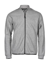 Felpa Athletic Full Zip Cardigan Uomo | Tee Jays - Grigio