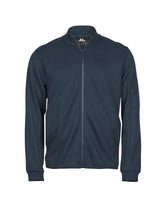 Felpa Athletic Full Zip Cardigan Uomo | Tee Jays - Blu