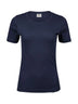 T-shirt Ladies Interlock Tee Donna | Tee Jays - Navy