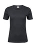 T-shirt Ladies Interlock Tee Donna | Tee Jays - Dark Grey