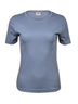 T-shirt Ladies Interlock Tee Donna | Tee Jays - Flint Stone