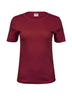 T-shirt Ladies Interlock Tee Donna | Tee Jays - Rosso