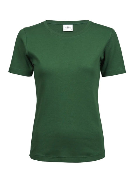 T-shirt Ladies Interlock Tee Donna | Tee Jays - Forest Green