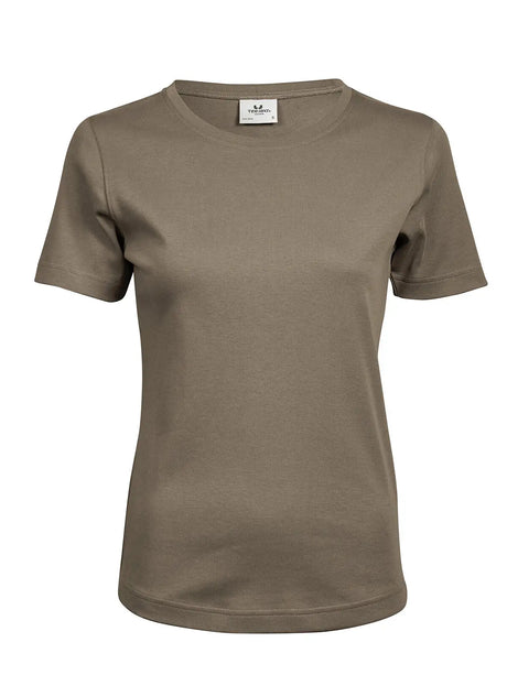 T-shirt Ladies Interlock Tee Donna | Tee Jays - Beige