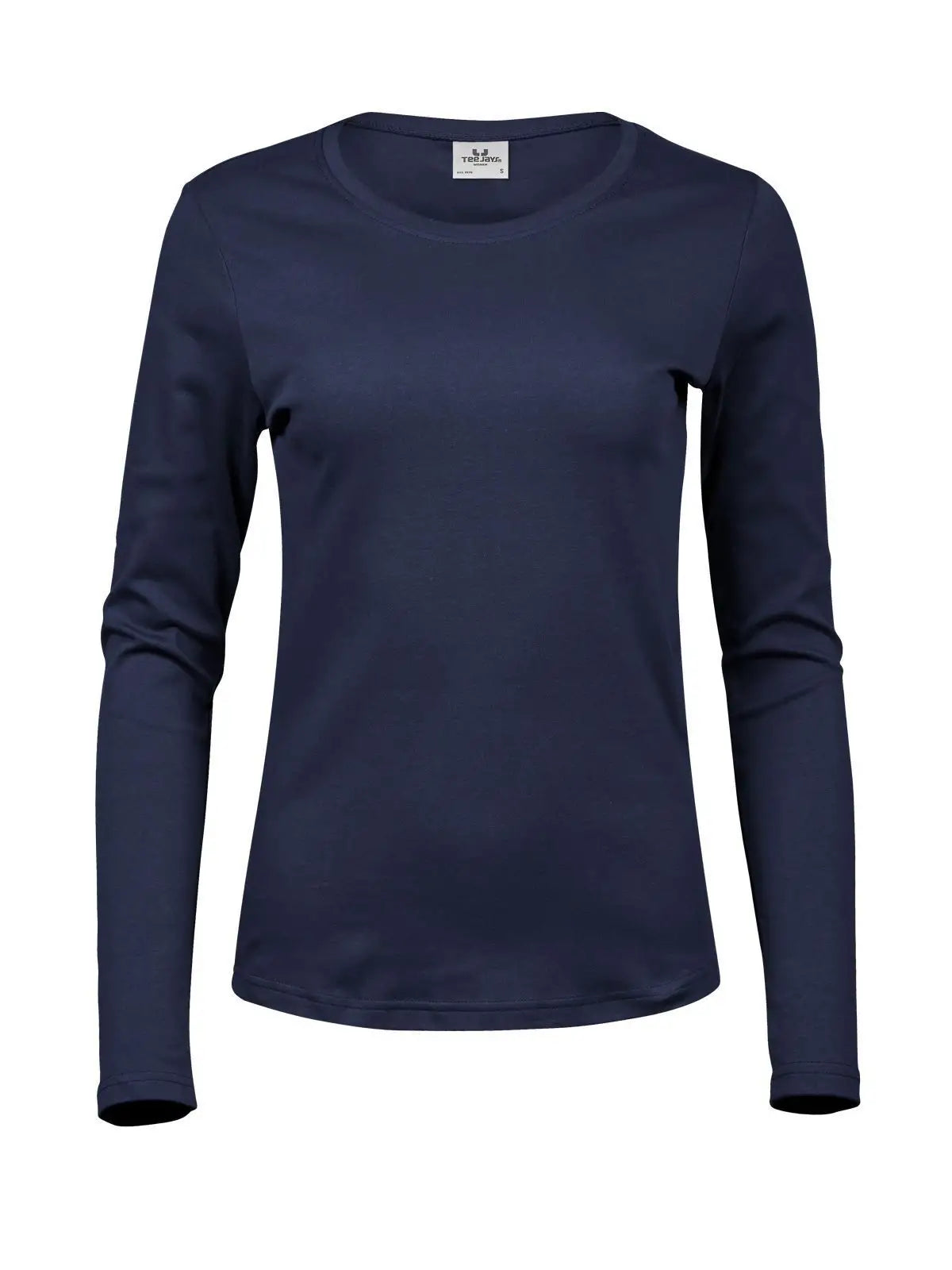 T-shirt Ladies Long Sleeve Interlock Tee Donna | Tee Jays - Blu