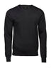 Maglione Girocollo Uomo in Misto Lana - Nero - Tee Jays
