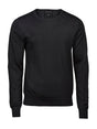 Maglione Girocollo Uomo in Misto Lana - Nero - Tee Jays