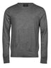 Maglione Girocollo Uomo in Misto Lana - Grigio - Tee Jays