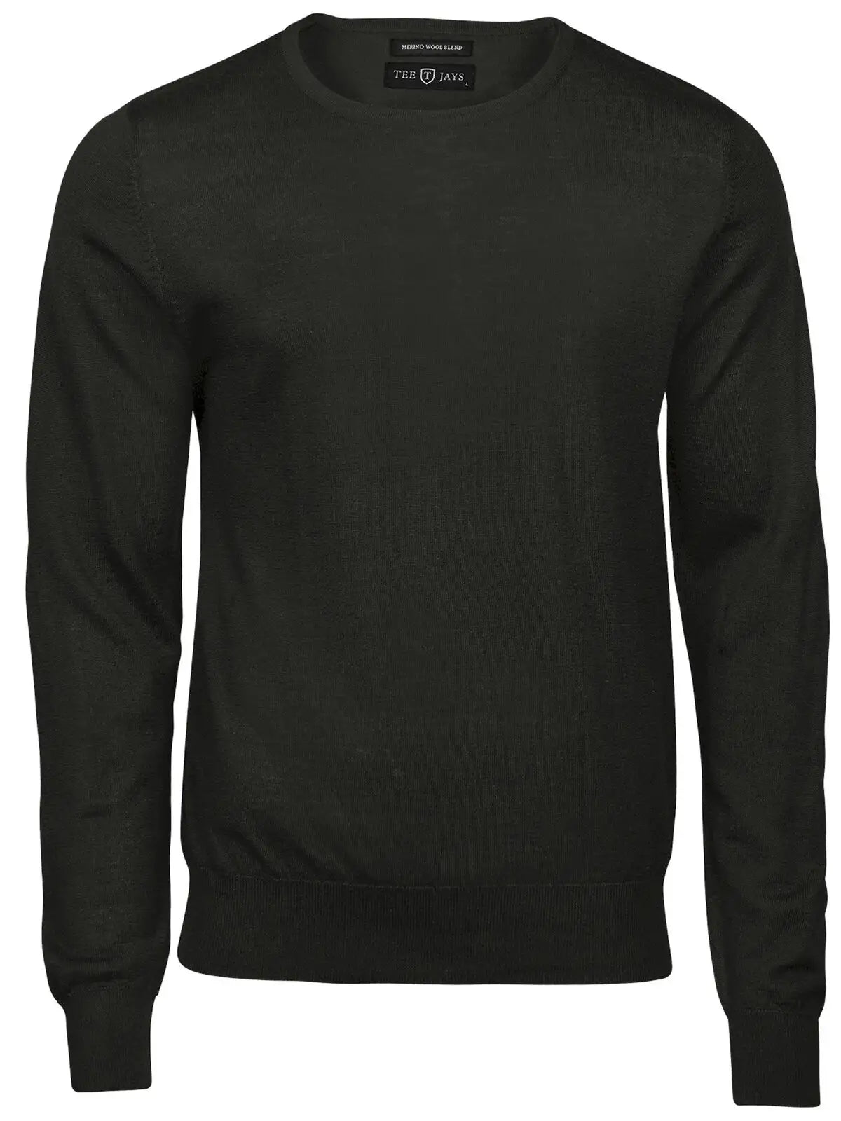 Maglione Girocollo Uomo in Misto Lana - Verde - Tee Jays