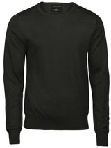 Maglione Girocollo Uomo in Misto Lana - Verde - Tee Jays