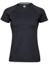 T-shirt Ladies cooldry tee Donna | Tee Jays - Black