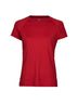 T-shirt Ladies cooldry tee Donna | Tee Jays - Rosso