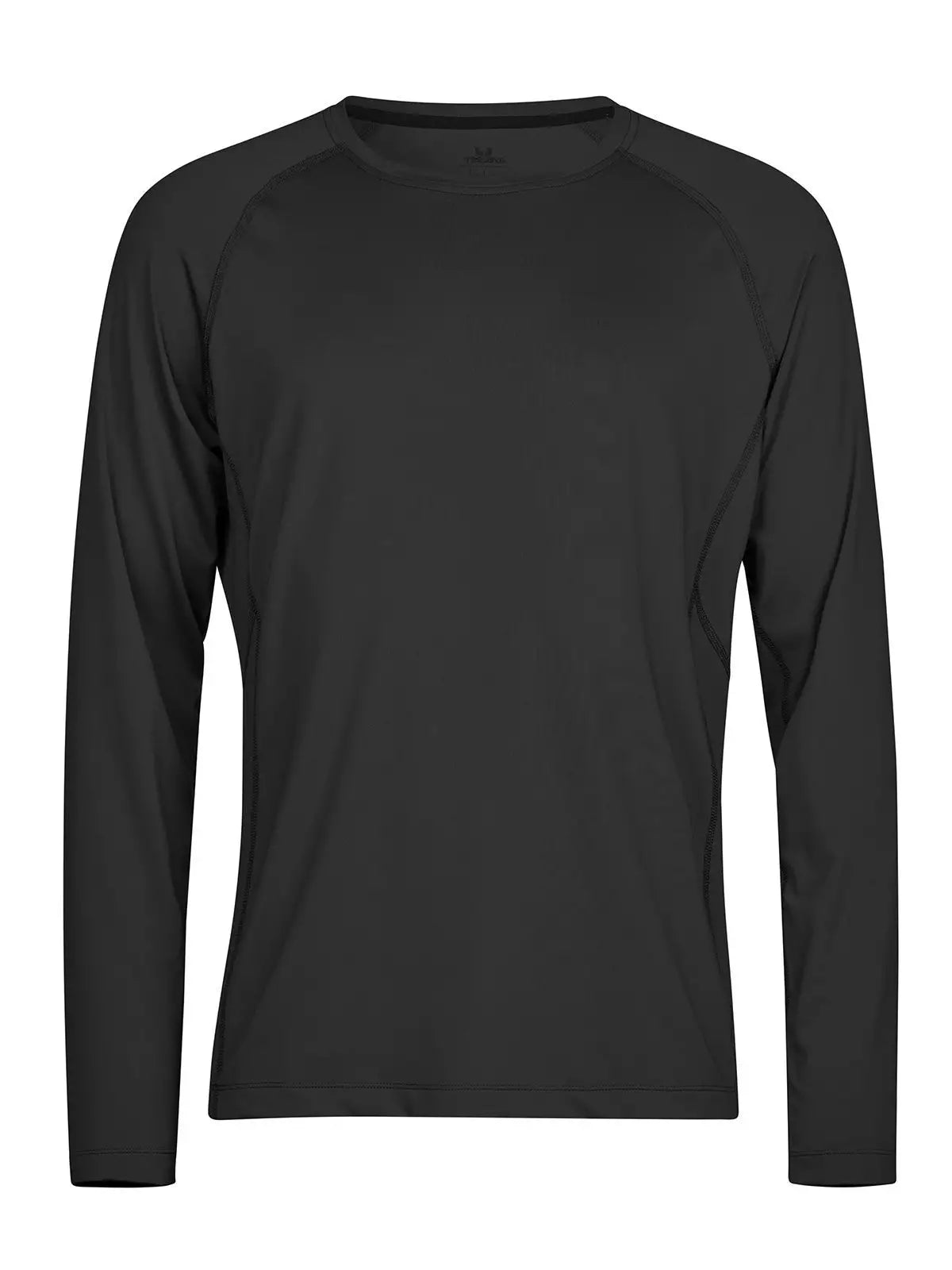 T-shirt Long Sleeve cooldry tee Unisex | Tee Jays - Black