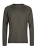 T-shirt Long Sleeve cooldry tee Unisex | Tee Jays - Verde