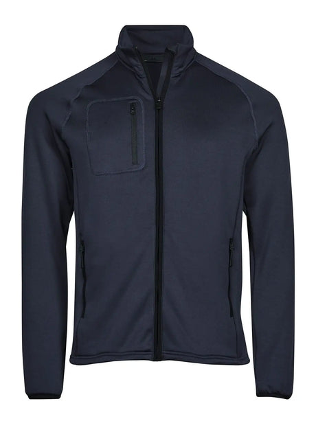 Pile Stretch Uomo con Zip - Blu - Tee Jays