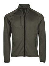 Pile Stretch Uomo con Zip - Verde - Tee Jays